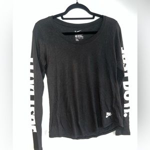 Nike Black Workout Top